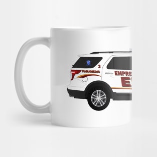 empress ems paramedic fly car Mug